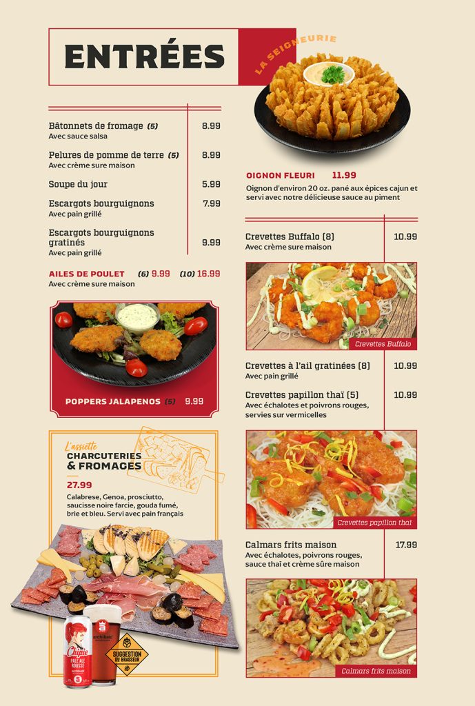 Entrées