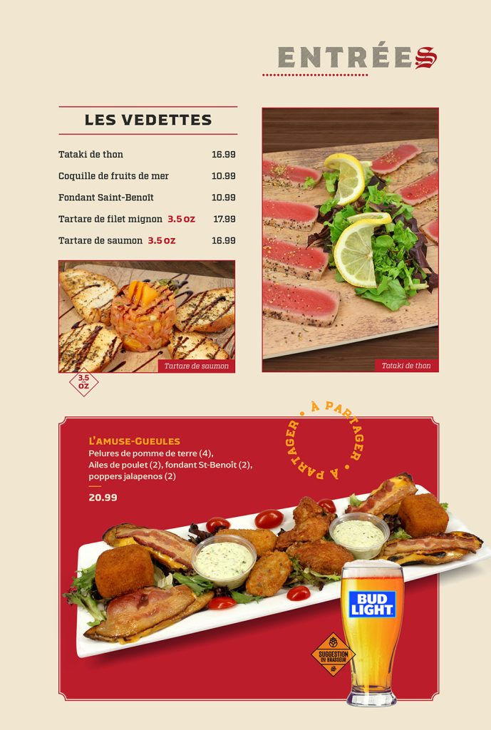Entrées