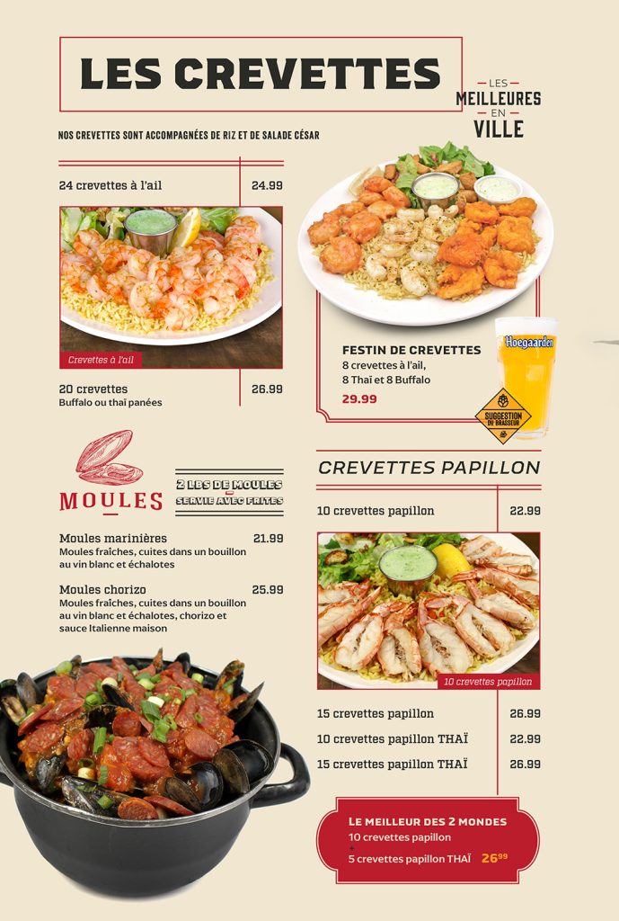 Les crevettes